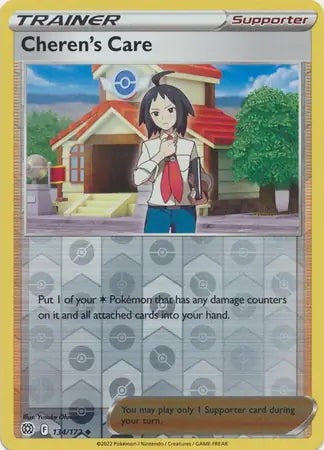 Brilliant Stars Cheren’s Care #134/172 reverse holo